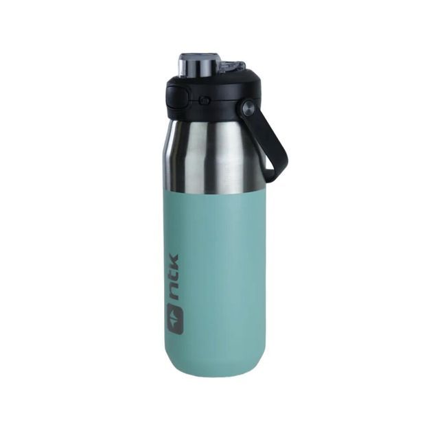 *garrafa termica isomax 750ml verde, 1l