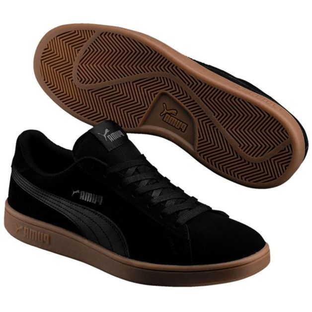 Tênis Puma Smash V2, preto, 39 BR