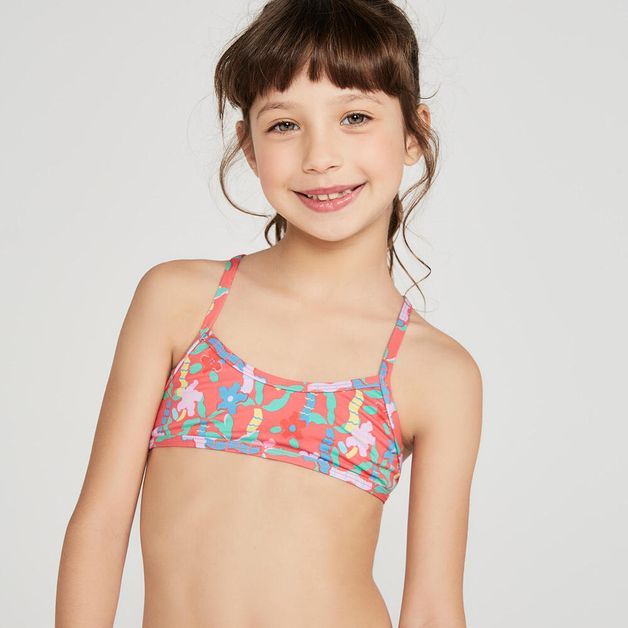 *cal reta inf mar lavanda pv23, 10years Rosa-estampado 5-6 ANOS