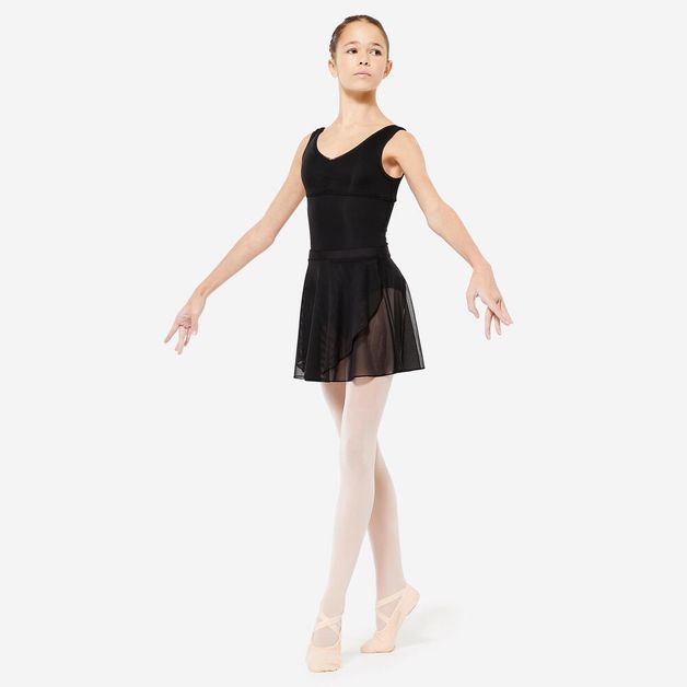 Skirt 500 black, 5-6 years / 3'7"-4' M