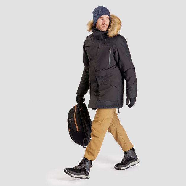 Calças de Caminhada na Neve SH500 x-warm Homem Castanho, bege, 42