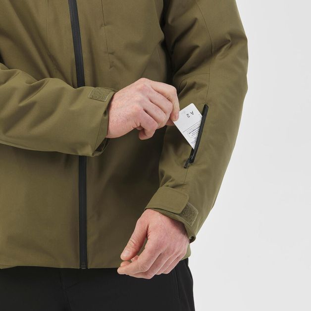 Ski jkt 500 m black, 2xl Verde-oliva 4G