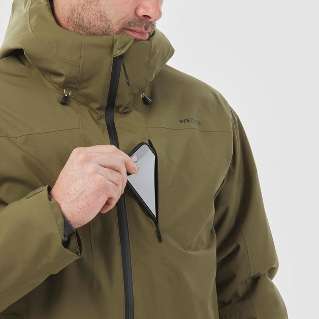Ski jkt 500 m black, 2xl Verde-oliva 4G