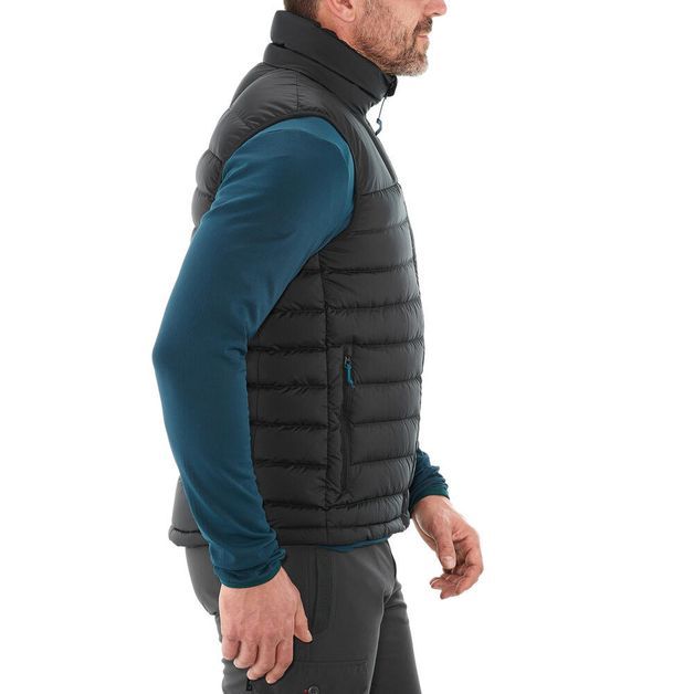 GILET FULL DOWN XWARM BLACK, 2XL