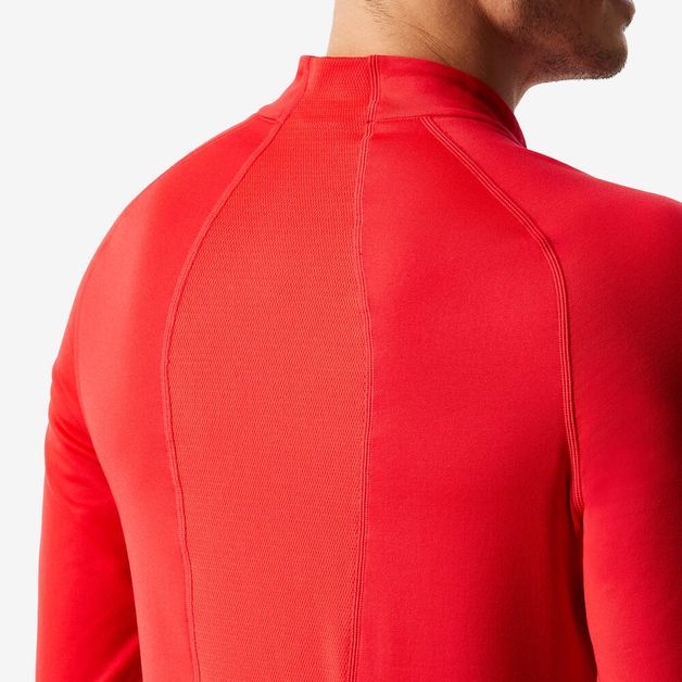 Bl ski 500 1/2 zip top m dark grey, xs Vermelho-fluorescente 4G