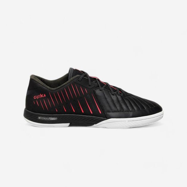 Chuteira de Futsal Ginka Pro Powerplay Edition Kipsta, cinza-escuro, 41 BR