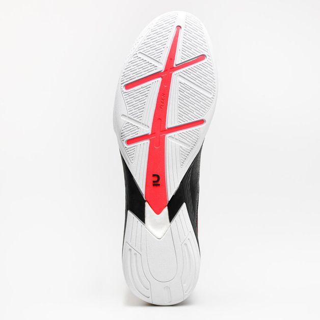 Chuteira de Futsal Ginka Pro Powerplay Edition Kipsta, cinza-escuro, 41 BR