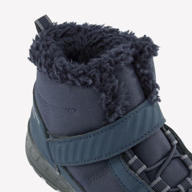 Shoes warm sh100 mid scrat, uk 1.5 eu34 Azul-escuro 25 BR