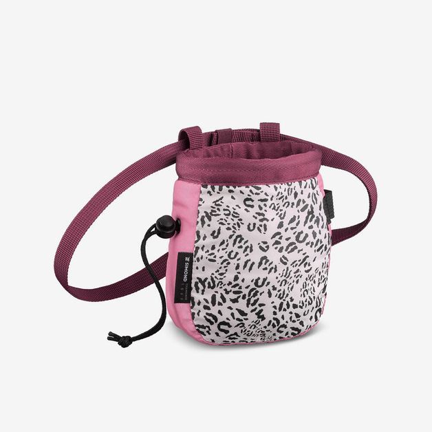 Chalk bag size m recycled red, no size Rosa UNICO
