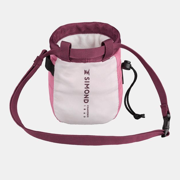 Chalk bag size m recycled red, no size Rosa UNICO