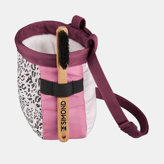 Chalk bag size m recycled red, no size Rosa UNICO