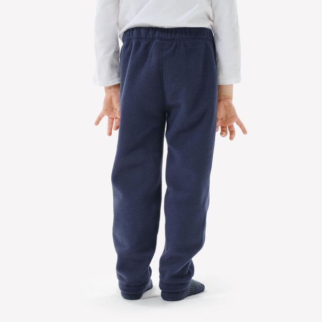Pants fleece mh100 kid navy, 5-6 years 2-3 ANOS