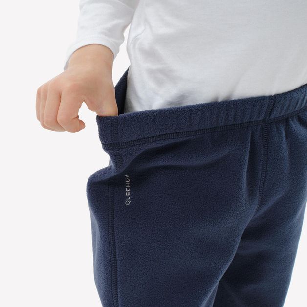 Pants fleece mh100 kid navy, 5-6 years 2-3 ANOS