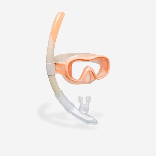 Máscara snorkeling 520 coral, p Laranja P