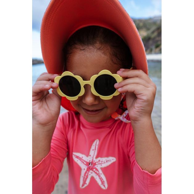 Uv protect long hat, 3-5years/3'1"-3'7" Coral 3-5 ANOS