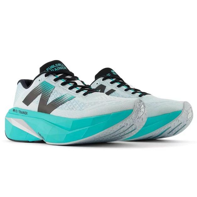Tênis Masculino de Corrida Supercomp Trainer New Balance, branca, 39 BR