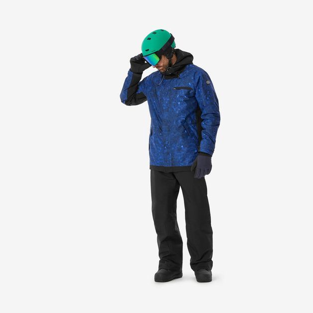 Jkt ski & snb 500 long m grey, 2xl Azul 3G