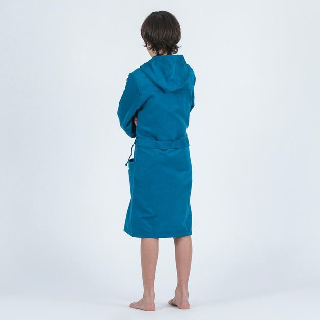 Bathrobe mf junior blue, 161-172cm14-15y Azul 4-5 ANOS