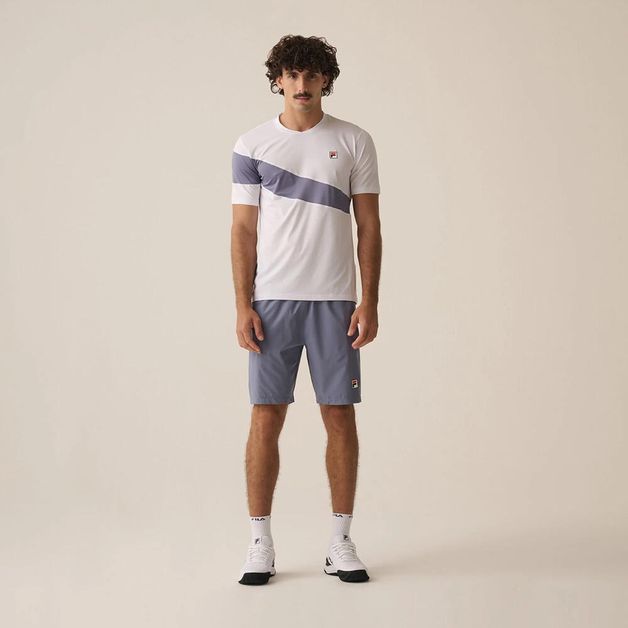 *bermuda masc fila player f-box cnz, xl Cinza GG