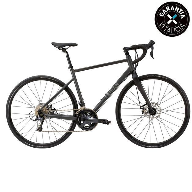 Bicicleta-de-Ciclismo-Estrada-Triban-RC500-preto-L