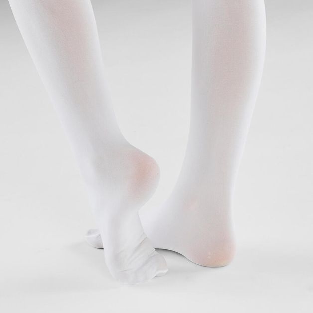 Tight-with-feet-wht-girl-8-years-Branco-10-ANOS